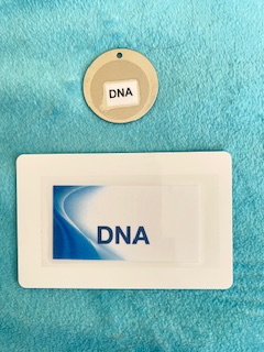 DNA Karte Anhänger